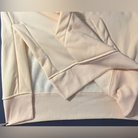 Women's Yellow Fleece Hoodie Size Medium - Picture 9 of 12